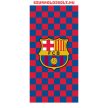 FC Barcelona kockás törölköző - liszenszelt klubtermék