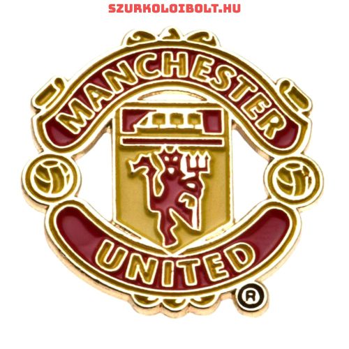 Manchester United kitűző / jelvény / nyakkendőtű (vörös címer) eredeti klubtermék