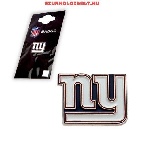 New York Giants kitűző / NFL jelvény - eredeti Giants nyakkendőtű