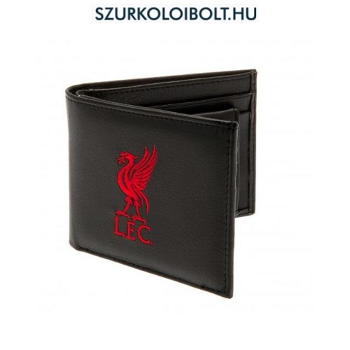 Liverpool FC hímzett bőr pénztárca - liszenszelt Pool klubtermék