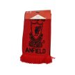 Liverpool FC Anfield piros-fekete kötött szurkolói sál 