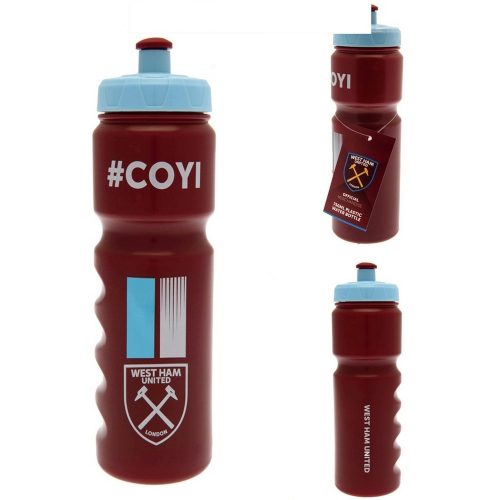 West Ham United kulacs - műanyag kulacs WHU címerrel