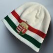 Magyarország zászlós kötött sapka - szurkolói termék (fehér)