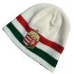Magyarország zászlós kötött sapka - szurkolói termék (fehér)
