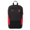 Puma AC Milan Hátizsák – 24L, Fekete-Piros, Laptop-rekesszel