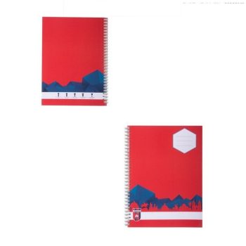   Videoton négyzetrácsos spirál füzet (Vidi kockás füzet A/4 méretben) - hivatalos Videoton FC termék 