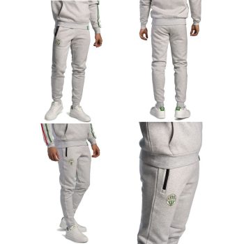   FTC Fradi Szürke Melegítő Nadrág Férfiaknak – Hivatalos Szurkolói Ferencváros Melegítő 80% Pamut 