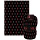 AC Milan Pihe-Puha Takaró – 130x160 cm, Fekete és piros fekete Hátterű, Csapatlogókkal és 1899 Feliratokkal