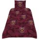 West Ham United ágynemű garnitúra - eredeti, hologramos Hammers klubtermék!