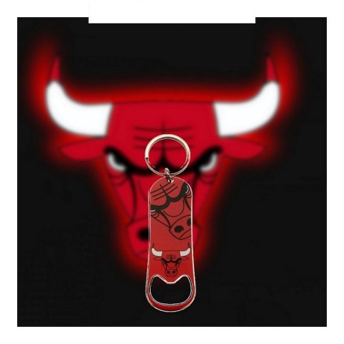 Chicago Bulls kulcstartó sörnyitóval / üvegnyitóval - eredeti NBA klubtermék!!