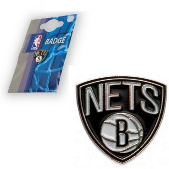   Brooklyn Nets - NBA kitűző (eredeti, hivatalos klubtermék)