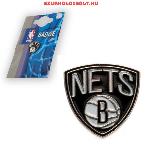 Brooklyn Nets - NBA kitűző (eredeti, hivatalos klubtermék)