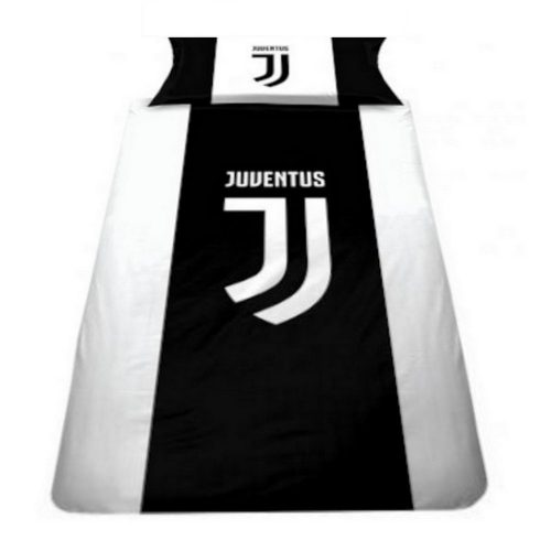 Juventus "Black & White" ágynemű garnitúra / szett (eredeti klubtermék) 