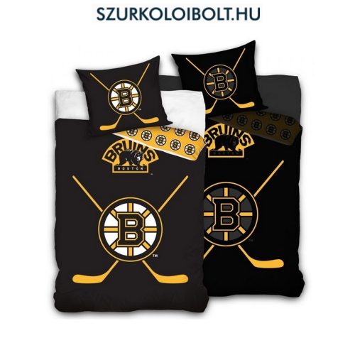 Boston Bruins ágynemű garnitúra / szett - hivatalos NHL termék (100% pamut)