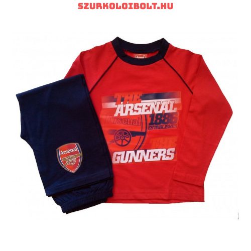 Arsenal gyerek nadrág + póló szett / pizsama - eredeti, hivatalos klubtermék! (5-6 éves)