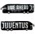 Juventus Fekete Replica Csapatbusz – Live Ahead Felirattal fém Juve modell busz (20 cm)