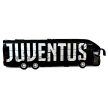 Juventus Fekete Replica Csapatbusz – Live Ahead Felirattal fém Juve modell busz (20 cm)