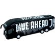 Juventus Fekete Replica Csapatbusz – Live Ahead Felirattal fém Juve modell busz (20 cm)