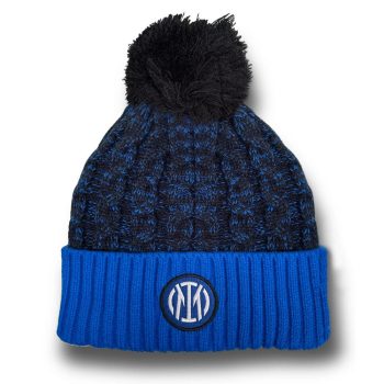   Inter Milan kötött, bojtos sapka - hivatalos Internazionale termék (limitált kiadás)