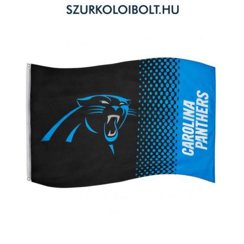 Carolina Panthers zászló -hivatalos  NFL zászló (eredeti, hologramos klubtermék)