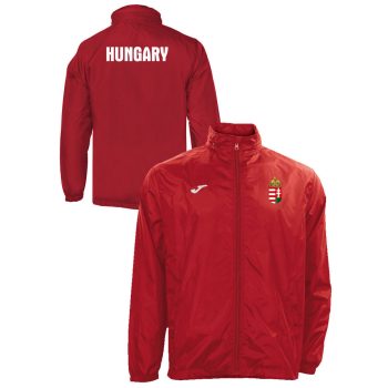   Joma Hungary feliratos széldzseki / esőkabát - magyar válogatott dzseki (meggypiros)