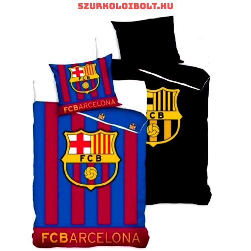 Barcelona szurkolói ágynemű garnitúra (sötétben fluoreszkáló) / szett - FCB - eredeti, hivatalos szurkolói termék