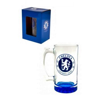 Chelsea söröskorsó - eredeti Chelsea FC korsó (üveg)