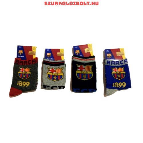 FC Barcelona gyerek zokni (23-26 méret) - hivatalos, liszenszelt klubtermék