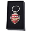 Arsenal FC exkluzív címeres fém kulcstartó – díszdobozos szurkolói ajándék