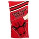 Chicago Bulls pamut strandtörölköző 70×140 cm – hivatalos NBA fürdőlepedő tengerpartra és medencéhez
