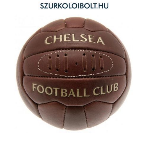 Chelsea retro bőrlabda - eredeti gyűjtői termék!