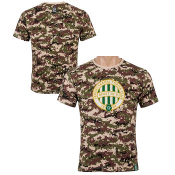 Férfi terepmintás FTC póló – Ferencváros címerrel