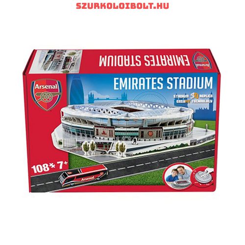 Arsenal puzzle (Emirates Stadium) - eredeti Gunners termék (3D Arsenal kirakó)