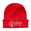 Vasas sapka - hivatalos Vasas SC kötött sapka (piros-kék)