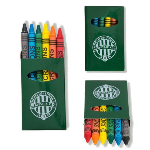 Ferencváros ceruza és zsírkréta szett - Fradi iskola szett (FTC)