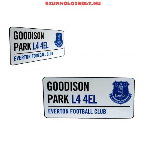 Everton FC utcanévtábla - eredeti, hivatalos klubtermék