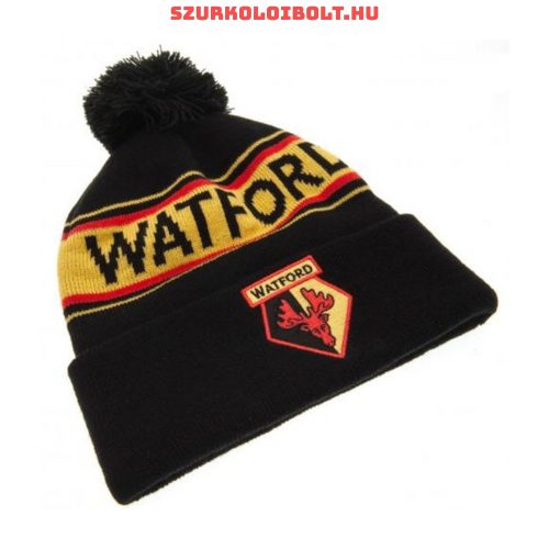 Watford FC sísapka - Watford szurkolói kötött sapka (Watford bojtos sapka)