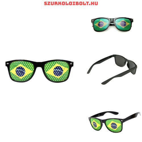Brazil napszemüveg -  Brazil zászlós szurkolói termék
