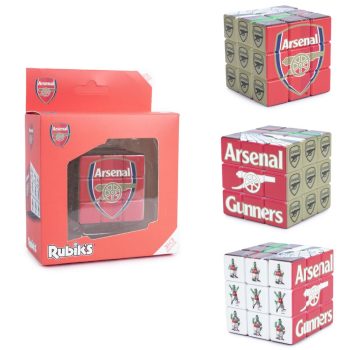   Arsenal FC Rubik-kocka – 3x3 Kocka Puzzle Ikonikus Klubképekkel