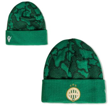   Macron terepmintás kötött sapka – hímzett FTC címerrel