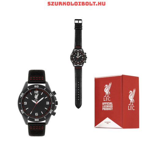 Liverpool férfi karóra fekete színben és díszdobozban. - hivatalos Liverpool termék