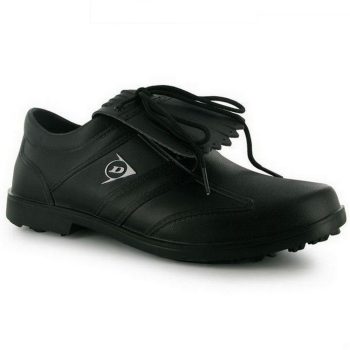   Dunlop "Golf" férfi fekete cipő olcsón - AKCIÓ !