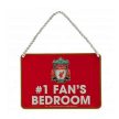 Liverpool tábla “elsőszámú szurkoló szobája” - “Liverpool szurkoló tábla