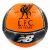 Liverpool "New Balance" labda - normál (5-ös méretű) Liverpool címeres szurkolói focilabda