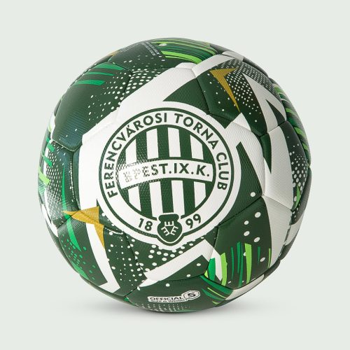 Ferencváros labda - normál (5-ös méretű) Fradi címeres focilabda
