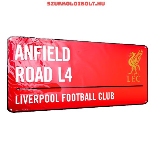 Liverpool FC utcanévtábla - eredeti, hivatalos klubtermék