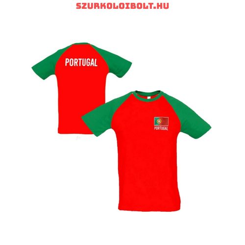 Portugália poló - portugál címeres szurkolói póló