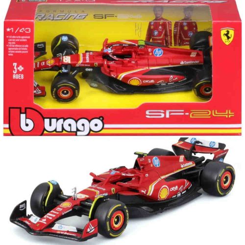 Bburago Ferrari SF-24 F1 autómodell 1:43 