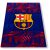 FC Barcelona takaró  (kék-piros) - hivatalos klubtermék