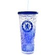 Chelsea fagyasztható pohár szívószállal – 600ml